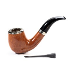 Pipe Brebbia Italia Pura Smooth Bent Billiard BR 2564 | Buy Now