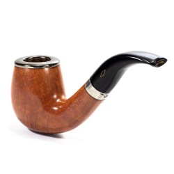 Pipa Brebbia Italia Pura Liscia 60 Bent Billiard BR 2564 | Pipeonline