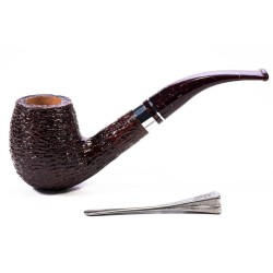 Pipa Savinelli Bacco 670 KS Rusticata Bent Billiard SV 2538