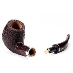 Pipe Savinelli Bacco 670 KS Rusticated Bent Billiard SV 2538 | Buy Now
