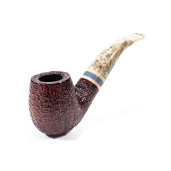 Pipe Savinelli Sasso Rusticated 616 KS Bent Billiard SV 2510 | Buy Now