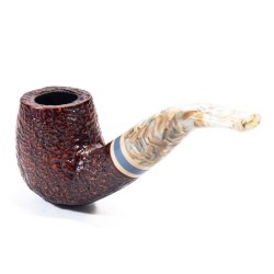 Pipe Savinelli Sasso Rusticated 616 KS Bent Billiard SV 2510 | Buy Now