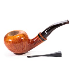 Briar Pipe Santambrogio Smooth FX Big Bent Apple SA 2568 | Buy Now