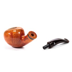 Briar Pipe Santambrogio Smooth FX Big Bent Apple SA 2568 | Buy Now
