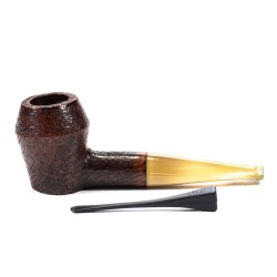 Briar Pipe Ropp Stout Sandblasted Bulldog