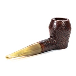 Briar Pipe Ropp Stout Sandblasted Bulldog