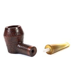 Pipa in Radica Ropp Stout Sabbiata Bulldog