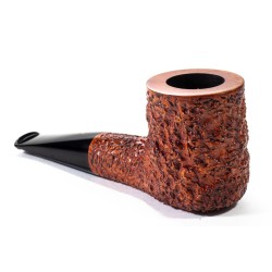 Briar Pipe Radice Rind Rusticated Billiard