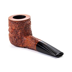 Briar Pipe Radice Rind Rusticated Billiard