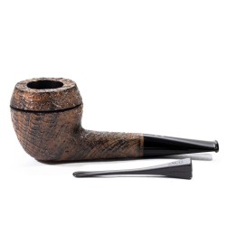 Briar Pipe Radice Silk Cut Sandblasted Bulldog