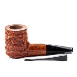 Pipa in Radica Radice Underwood Rusticata Billiard