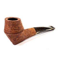 Pipa in Radica Gigliucci Rusticata Bulldog