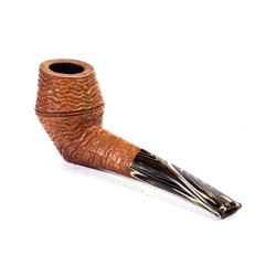 Pipa in Radica Gigliucci Rusticata Bulldog