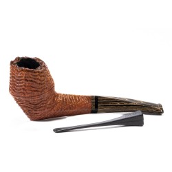 Briar Pipe Gigliucci Rusticated Bulldog