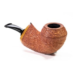 Pipa in Radica Gigliucci Rusticata Bulldog