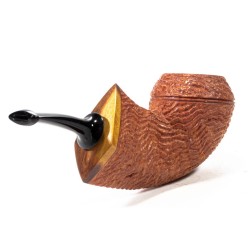Briar Pipe Gigliucci Rusticated Bulldog