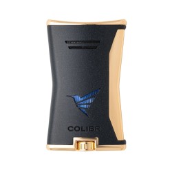 Jet Flame Colibri Slim Lighter Black Gold