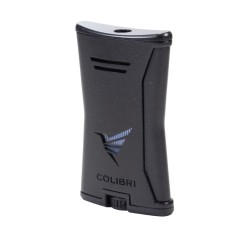 Accendino Jet Flame Colibri Slim Nero