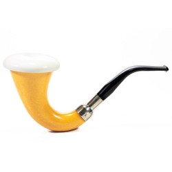 Gourd Pipe Pipe CPW Calabash Smooth Meerschaum Cap CB 2509 | Buy Now