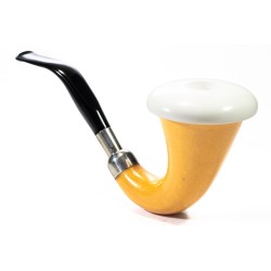 Gourd Pipe Pipe CPW Calabash Smooth Meerschaum Cap CB 2509 | Buy Now