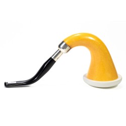 Pipa in Zucca CPW Calabash Liscia Cap in Schiuma CB 2509 | Pipeonline