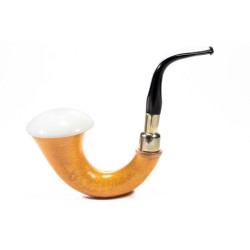Pipa in Zucca CPW Calabash Liscia Cap in Schiuma CB 2512 | Pipeonline