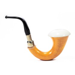 Gourd Pipe Pipe CPW Calabash Smooth Meerschaum Cap CB 2512 | Buy Now
