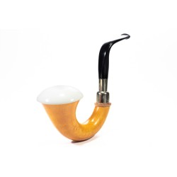 Gourd Pipe Pipe CPW Calabash Smooth Meerschaum Cap CB 2512 | Buy Now