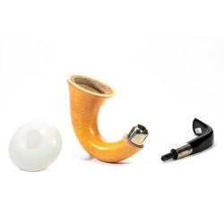 Gourd Pipe Pipe CPW Calabash Smooth Meerschaum Cap CB 2512 | Buy Now