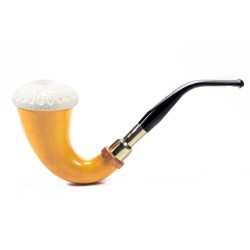 Gourd Pipe Pipe CPW Calabash Smooth Meerschaum Cap CB 2513 | Buy Now