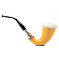 Gourd Pipe Pipe CPW Calabash Smooth Meerschaum Cap CB 2513 | Buy Now