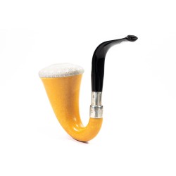 Pipe CPW Calabash Smooth Meerschaum Cap