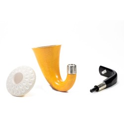 Pipa CPW Calabash Liscia Cap in Schiuma