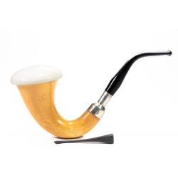 Pipa CPW Calabash Liscia Cap in Schiuma