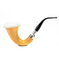 Pipe CPW Calabash Smooth Meerschaum Cap