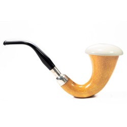Pipe CPW Calabash Smooth Meerschaum Cap