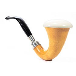Pipa CPW Calabash Liscia Cap in Schiuma