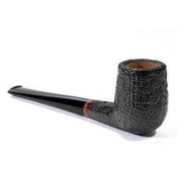 Briar Pipe Castoldi Sandblasted Billiard