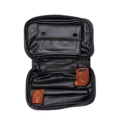 Pipe & Tobacco Pouch Sasieni for 2 Pipes