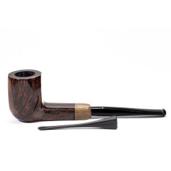 Briar Pipe Sasieni 4 Dot Walnut Smooth Square Panel