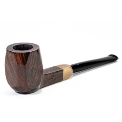 Briar Pipe Sasieni 4 Dot Walnut Smooth Square Panel