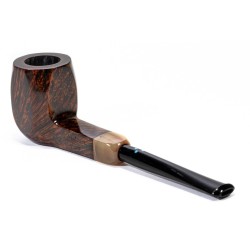 Briar Pipe Sasieni 4 Dot Walnut Smooth Square Panel