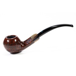 Pipa Sasieni 4 Dot Walnut Liscia Bent Rhodesian SS 2537 | Pipeonline
