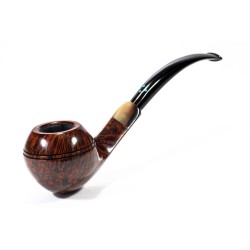 Pipa Sasieni 4 Dot Walnut Liscia Bent Rhodesian SS 2537 | Pipeonline
