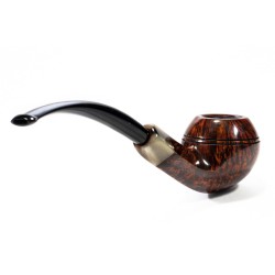 Pipa Sasieni 4 Dot Walnut Liscia Bent Rhodesian SS 2537 | Pipeonline