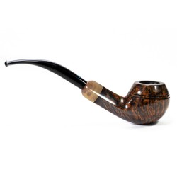 Pipa Sasieni 4 Dot Walnut Liscia Bent Rhodesian SS 2536 | Pipeonline