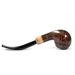 Pipa Sasieni 4 Dot Walnut Liscia Bent Rhodesian SS 2536 | Pipeonline