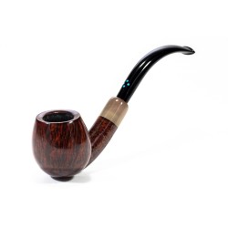 Pipe Sasieni 4 Dot Walnut Smooth Bent Apple SV 2515 | Buy Now