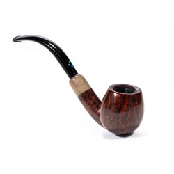 Pipe Sasieni 4 Dot Walnut Smooth Bent Apple SV 2515 | Buy Now