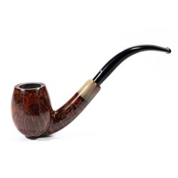 Briar Pipe Sasieni 4 Dot Walnut Smooth Bent SV 2518 | Buy Now